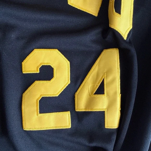 Mitchell & Ness Black and Gold Pirates Jersey